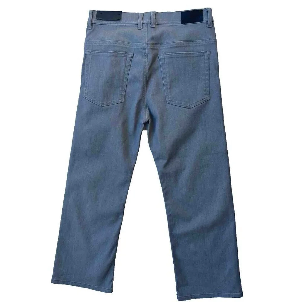 DIESEL Black Gold Women's Gray Type-1740 5 Pockets Crop Jeans Size 26 - Picture 9 of 15